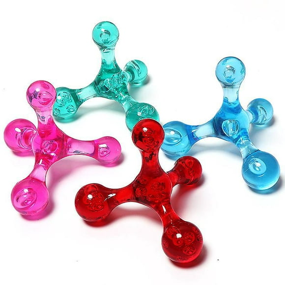 Dww-4pcs Appareil De Massage 4 Points Pour Le Dos, Le Cou, Les Paules Et Les Pieds, Relchement Myofascial Trigger Massage