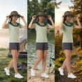 thumbnail image 6 of Breathable Head Net, Fine Mesh Bug Net Cover for Hat, Outdoor Insect Protection for Fishing and Camping, Lightweight Ventilated Hood for Hiking, 6 of 6