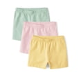 thumbnail image 2 of The Children's Place Toddler Girls Everyday Cartwheel Shorts, 6-Pack, Sizes 12M-5T, 2 of 3