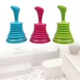 thumbnail image 4 of Ergonomic Sink Drain Squeeze Cleaner Clog Remover For Bathroom Shower Tub Safe Hair Removal Tool for Quick Unclogging green, 4 of 4