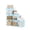 Blue, variant on 6-Cube Wire Grid Storage Organizer, Modular Metal Shelf Unit with 12.6” Cubes, DIY Bookshelf for Bedroom, Closet, Living Room (Blue)