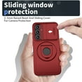 thumbnail image 2 of Dteck for Samsung Galaxy A54 5G Case with Screen Protector & Camera Cover Slide Design, Ring Stand A54 5G Magnetic Case Compatible with MagSafe,Military-Grade Phone Case for Samsung A54 5G,Red, 2 of 6