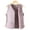 Purple, variant on Uaswgudfs Women's Casual Solid Color Sleeveless Puffer Vest, Polyester Quilted Fleece-Lined Outerwear, Warm Winter Fall Sleeveless Jacket for Women Black 2XL