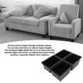 thumbnail image 3 of 4Pcs Stackable Bed Risers, Chair Leg Lifts, Furniture Risers for Bed, Desk, Sofa, Table, 3 of 8