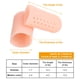 thumbnail image 4 of 12 protectores de dedos de gel de silicona para dedos, mangas para dedos, soporte para dedos, para dedos en gatillo, grietas en los dedos, protección de dedos (transpirable), 4 of 5