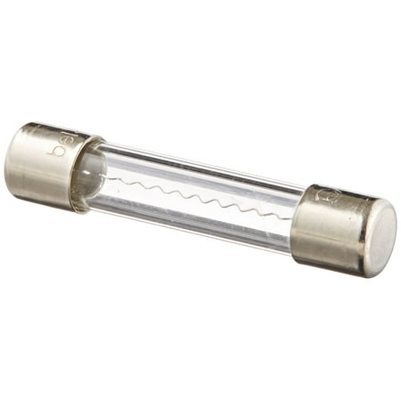 1/4 Inches 10 Fuses - Mersen GGC Glass Electronic Fuse, 250VAC, 200A/10kA, 3 Ampere, 1/4