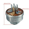 thumbnail image 3 of Ignition Starter Switch And Keys Fits 725-0267A Ride On Tractor Mower 0945-4, 3 of 10