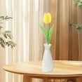 thumbnail image 6 of Matoen Christmas 10Pcs Fake Tulips Artificial Assorted Colors Flowers Real Touch 13.4" Silk Flower for Home Kitchen Decor Wedding Bouquet Decorations Office Floral Arrangements, 6 of 6