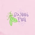 thumbnail image 2 of CafePress - Sweet Pea Body Suit - Baby Light Bodysuit, Size Newborn - 24 Months, 2 of 4