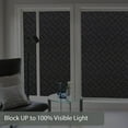 Blackout Window Film, Sun & Heat Blocking, Removable, Privacy Protection (23x78.7 inches