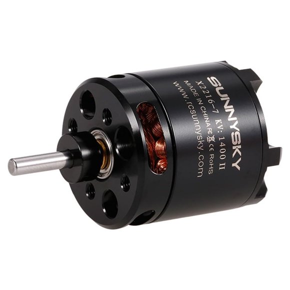 SUNNYSKY X2216 KV1400 II 2-4S Moteur Brushless pour Avion RC