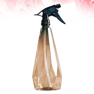 UPOUART 1Set Canettes d'arrosage rondes pour les plantes de plein air Canette d'eau en plastique brun pour les propriétaires