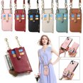 thumbnail image 4 of 2-In-1 Detachable Crossbody Wallet Leather Case For Iphone 15 Series,iPhone 15 Pro, 4 of 8