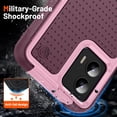 thumbnail image 6 of for Moto G 5G 2023 Case,Motorola G 5G 2023 Case with Screen Protector[ Grade Drop Tested] Heavy-Duty Tough Rugged Shockproof Protective Case for Motorola Moto G 5G 2023 (Pink Red), 6 of 11