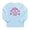 Sky Blue, variant on CafePress - Worn Pink Skull And Crossbones Long Sleeve Infant - Long Sleeve Infant T-Shirt