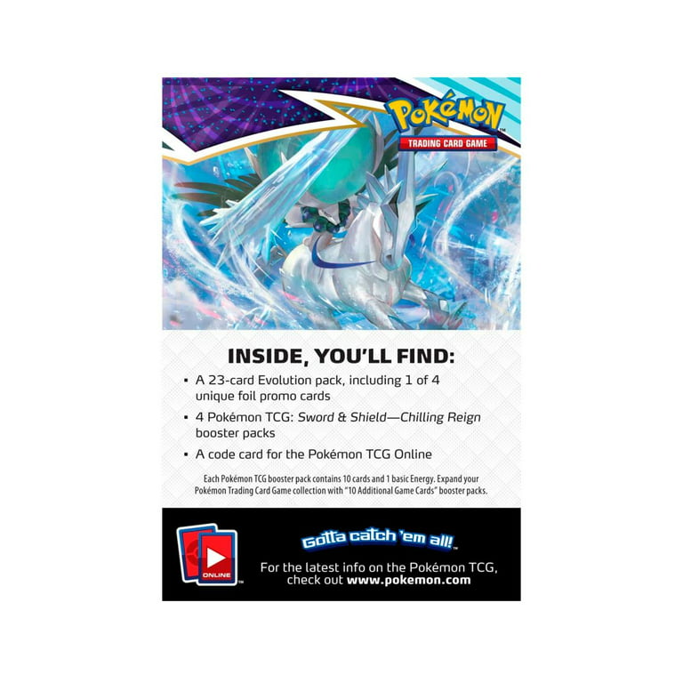 Pokémon Sword & Shield Chilling Reign Booster Pack Trading Card Game