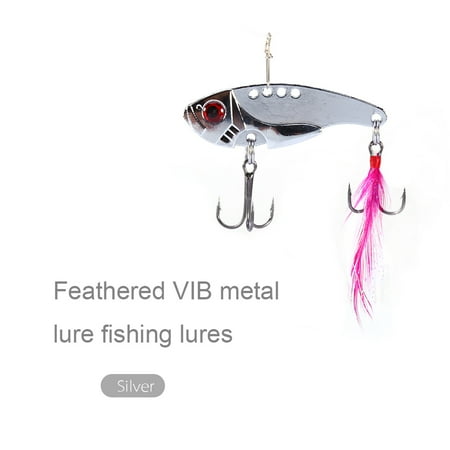 Metal & Plastic Spinnerbait for Saltwater and Freshwater Fishing
