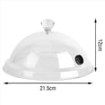 thumbnail image 3 of 2X Campana Ahumada de Cocina Molecular, Tapa de Alimenticio, Cubierta Tipo para Accesorio de Ahumador, Infusor de Humo, Cubierta para Bistec y Pastel C, 3 of 5