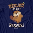 thumbnail image 3 of Disney Pixar Hoppers Beaver To The Rescue Women's T-Shirt (Navy, S-2XL), 3 of 4