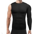 thumbnail image 2 of AIR-Mens Chemise de Compression à Manches Longues pour Basketball, 2 of 4