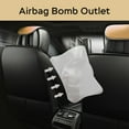 thumbnail image 3 of Tuqiang Car Seat Covers for Jeep for Wrangler Unlimited 1986-Present Waterproof Leather Seat Covers with Airbag Design Beige, 3 of 7