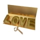 thumbnail image 5 of Caja de regalo de flores vacía para el Día de la Madre, empaque de regalo con forma de corazón, rellenable, recuerdo Oro, 5 of 9