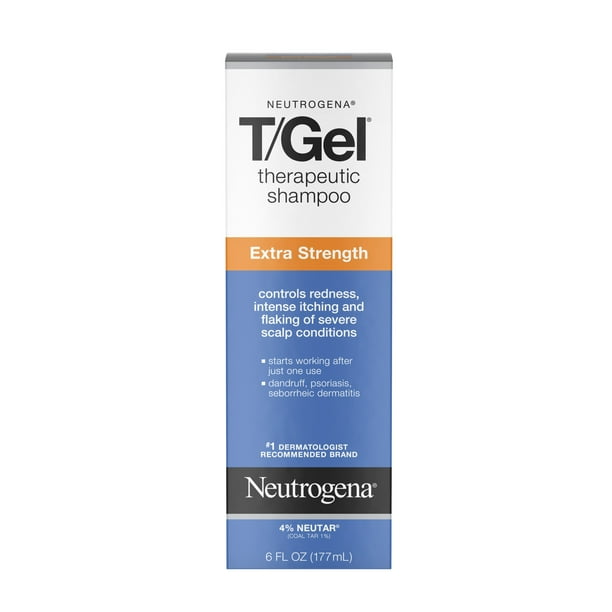 Neutrogena T Gel Extra Strength Therapeutic Dandruff Shampoo 6 Fl Oz Walmart Com Walmart Com