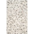 thumbnail image 1 of Safavieh Studio Leather Collection STL217A Handmade Ivory and Grey Leather Area Rug, 4 feet by 6 feet (4' x 6'), 1 of 4