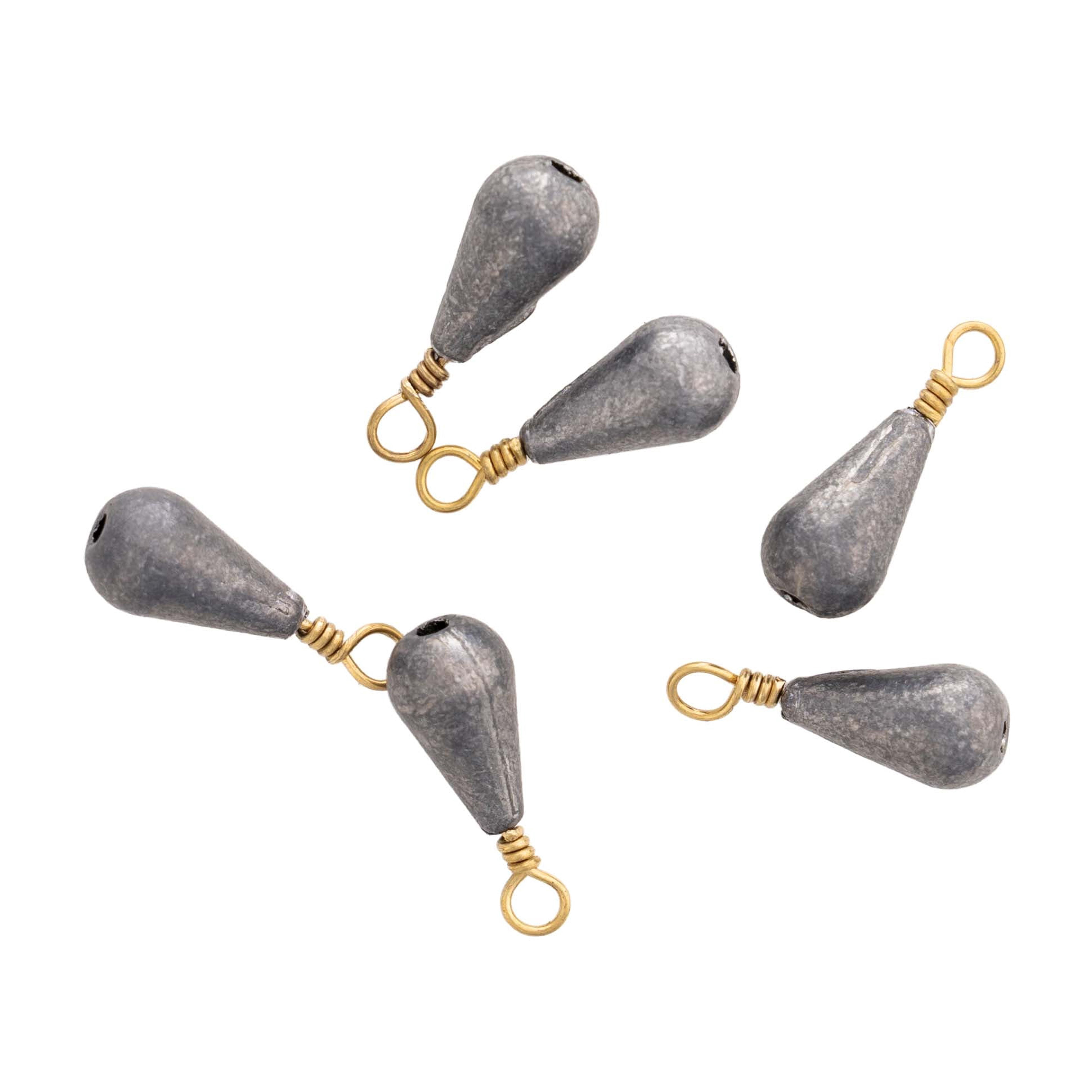 (6 pack) Ozark Trail Bass Casting Sinkers, 3/16 oz, 6-Pack