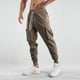 thumbnail image 2 of Pantalones deportivos de algodón para hombre, pantalones deportivos lisos para hombre, pantalones cortos de otoño e invierno, Harajuku, nuevos artículos en Joker, ropa de calle deportiva, 2 of 5