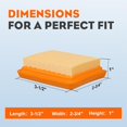 thumbnail image 2 of Air Filter Compatible With STHIL FS120 FS200 FS250 FS350 String Trimmer Brush Cutter  Replaces 4180-141-0300 4180-141-0300-B, 2 of 7