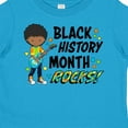 thumbnail image 4 of Inktastic Black History Month Rocks- Boy with Guitar Boys or Girls Toddler T-Shirt, 4 of 5
