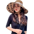 thumbnail image 2 of YooGuoGuo Women's Wide Brim Sun Hat with Wind Lanyard UPF 50+ Sun Protective Summer Hat Packable Bucket Hat Beach Cap, 2 of 6