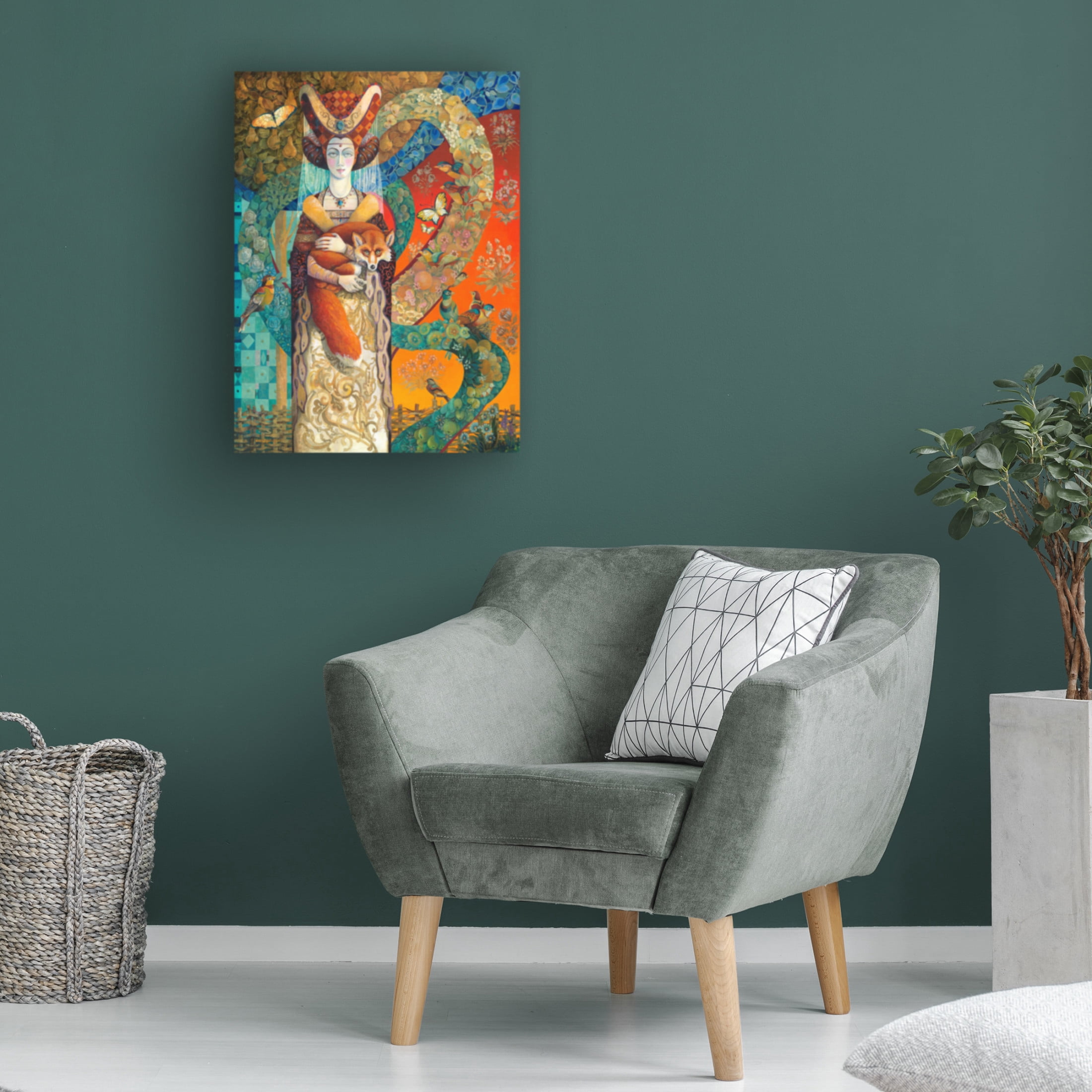 Canvas Wall Art - David Galchutt 'Happily Ever Aftering' Wall Art for Living Room, Bedroom, or Office Décor by Trademark Fine Art - 14 x 19 Inches