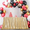 thumbnail image 2 of Mantel Poise3ehome con lentejuelas doradas, 127 x 183 cm, rectangular, 2 of 5