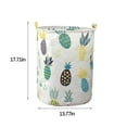 thumbnail image 3 of Iumwxz Closet Organizers Large Dirty Basket with Handle Inner Foldable Storage Basket Doll Organizer Packing Cubes Wardrobe Closet Multicolor Cloth New Year Savings, 3 of 6