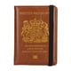 thumbnail image 2 of Tarjetero para pasaporte del Reino Unido, tarjetero para pasaporte del Reino Unido Cartera de cuero para pasaporte Tarjetero elaborado con cuidado, 2 of 14