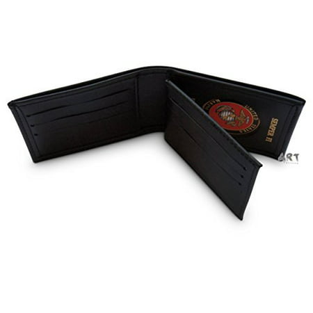Officially Licensed United States Marine Corps, Genuine Bifold Leather Credit Card