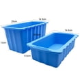 thumbnail image 6 of Sunjoy Tech Extra Large Ice Block Mold Dishwasher Safe Food Grade Silicone Ice Maker for Cold Plunge & Coolers Non-sticky Reusable Ice Cube Tray for Ice Bath Chiller, 6 of 8