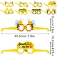 thumbnail image 3 of Themed Birthday Party Photo Booth Paper Glasses For Celebration Events And Festive, 3 of 6