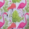 thumbnail image 5 of Orinice Flamingo Banana Leaf Shower Curtain for BathroomWaterproof Polyester Fabric Shower Curtains Set with 12 Plastic Hooks Machine Washable Bath Curtain Decoration 36x72, 5 of 7