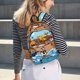 thumbnail image 5 of Fotbe Animals on Noah's Ark Floating Mochila de Lona con Estampado, Mochila Duradera, Mochila Versátil de Alta Calidad, Mochila Compacta Vintage-Medium, 5 of 5