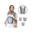 thumbnail image 1 of Mochila Cangurera Para Bebé Ergonómica Color Gris, 1 of 4