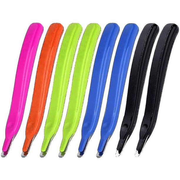 8 piezas Quitagrapas magnético Quitagrapas Herramienta de lápiz removedor Sin esfuerzo para la oficina Escuela y hogar Negro Azul Rosa Naranja Verde