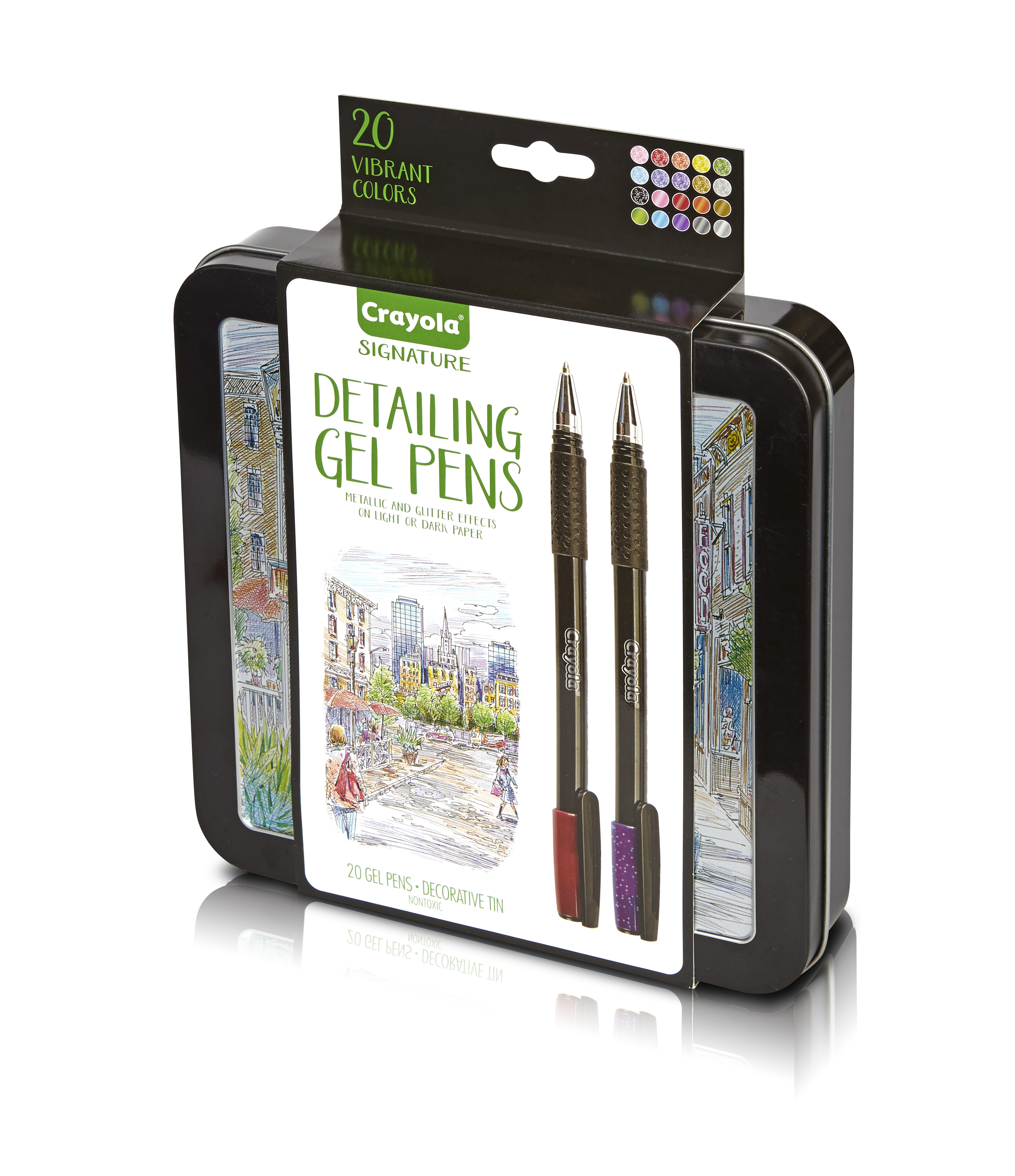 Crayola Signature Detailing Gel Pens Set, Gift - 20 Count - image 5 of 10