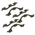 thumbnail image 2 of Unique Bargains Rectangular Vintage Dresser Furniture Screw Mounted Pull Handles Bronze Tone 6Pcs, 2 of 5