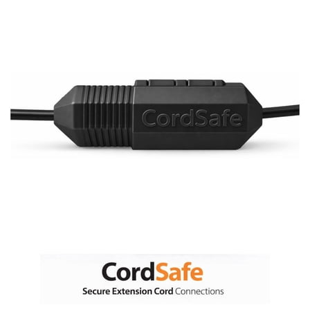 Extension Cord Connection Protector by CordSafe PLUS, Weather-Resistant