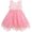 Pink, variant on Baby Girls Dress Sparkling Lace Sequin Pageant Wedding Birthday 6 M