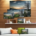 thumbnail image 3 of Clôtures Rocheuses dans la Prairie Verte - Impression sur Toile Paysage Extra Large, 3 of 4