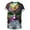 New1/Multicolor, variant on Otvok Womens Round Collar Print T-Shirt Stylish and Comfortable Blouses